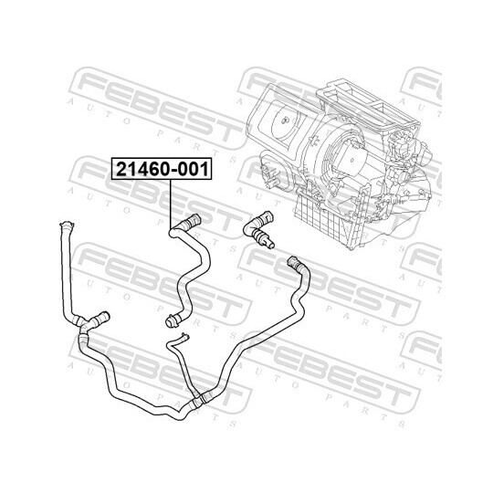 21460-001 - Coolant Tube 