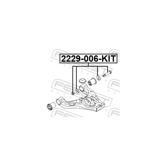 2229-006-KIT - Inställningsskruv, camber 