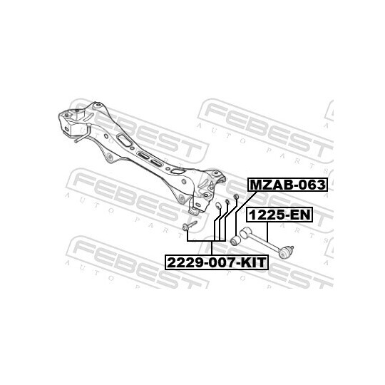 2229-007-KIT - Rattakalde korrektuurkruvi 