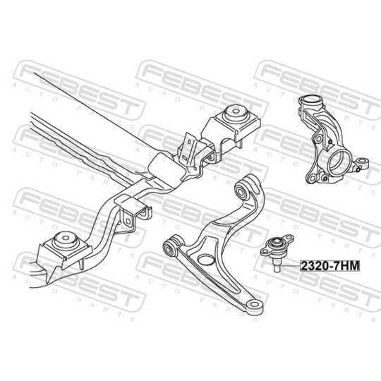 2320-7HM - Ball Joint 