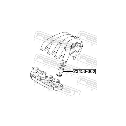 23450-002 - Charger Air Hose 