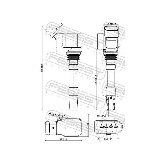 23640-005 - Ignition Coil 