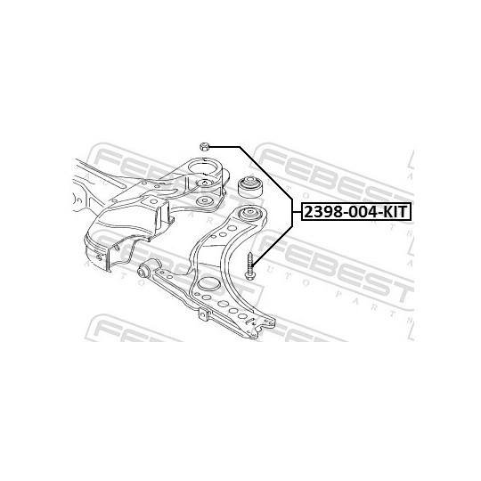 2398-004-KIT - Kallistumansäätöruuvi 