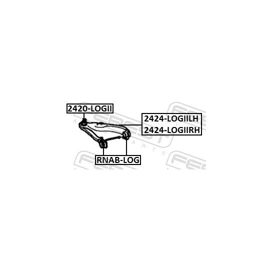 2420-LOGII - Ball Joint 