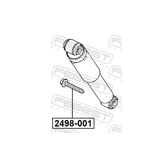 2498-001 - Fastening Bolt, stabilizer 