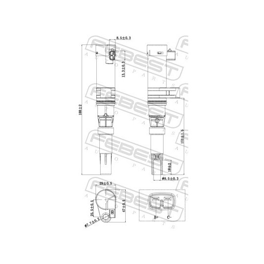 24640-001 - Ignition Coil 