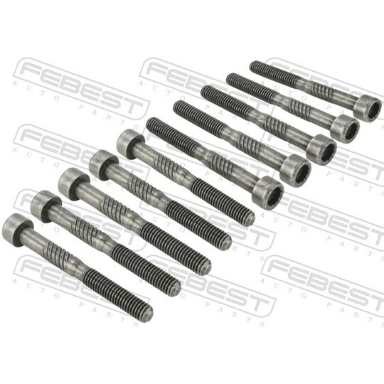 2698-001-PCS10 - Screw Set, camshaft bearing block 