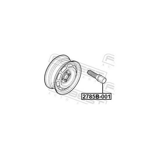 2785B-001 - Wheel Stud 