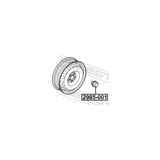 2985-001 - Wheel Nut 