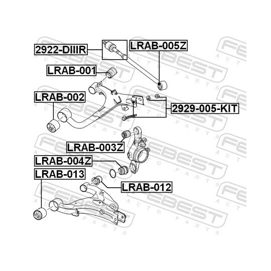 2929-005-KIT - Camber Correction Screw 