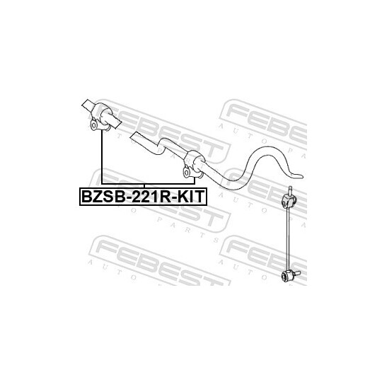 BZSB-221R-KIT - Stabiliser Mounting 