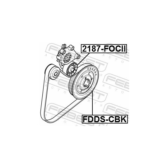 FDDS-CBK - Belt Pulley, crankshaft 