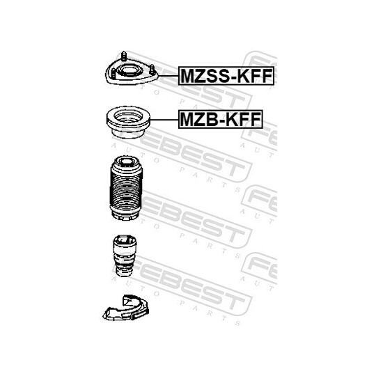 MZSS-KFF - Mounting, shock absorbers 