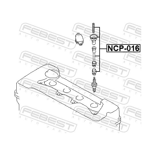 NCP-016 - Plug, coil 