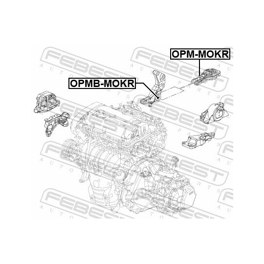 OPM-MOKR - Engine Mounting 