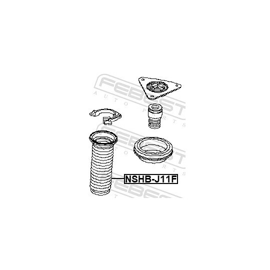 NSHB-J11F - Protective Cap/Bellow, shock absorber 