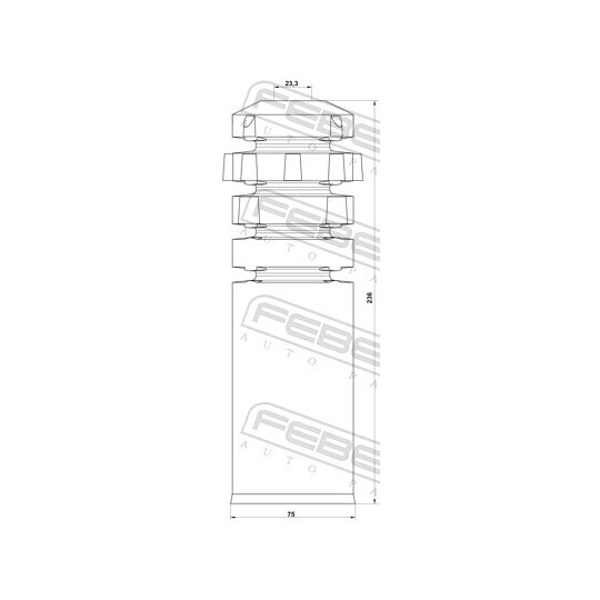 OPSHB-VIVBF-KIT - Dust Cover Kit, shock absorber 