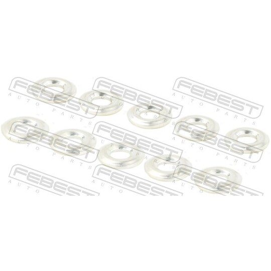 RINGFL-017-PCS10 - Seal Ring Set, injector 