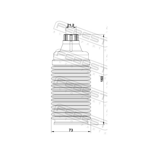 SBSHB-B13R-KIT - Dust Cover Kit, shock absorber 