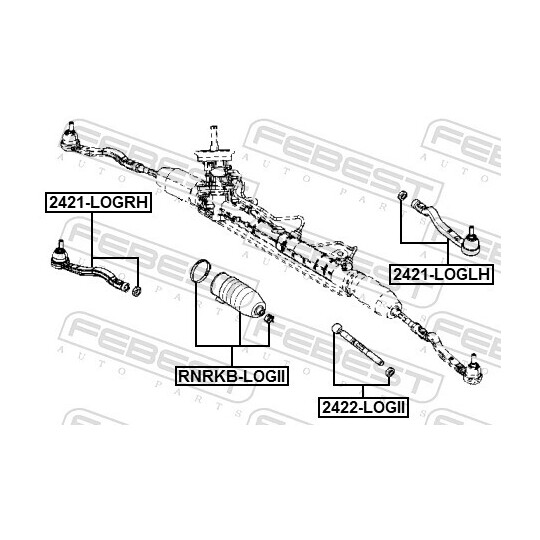 RNRKB-LOGII - Bellow, steering 