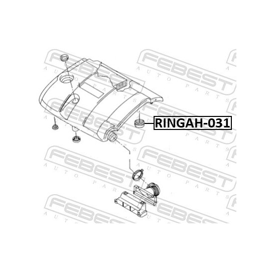 RINGAH-031 - Tiiviste, ilmasuodatinkotelo 