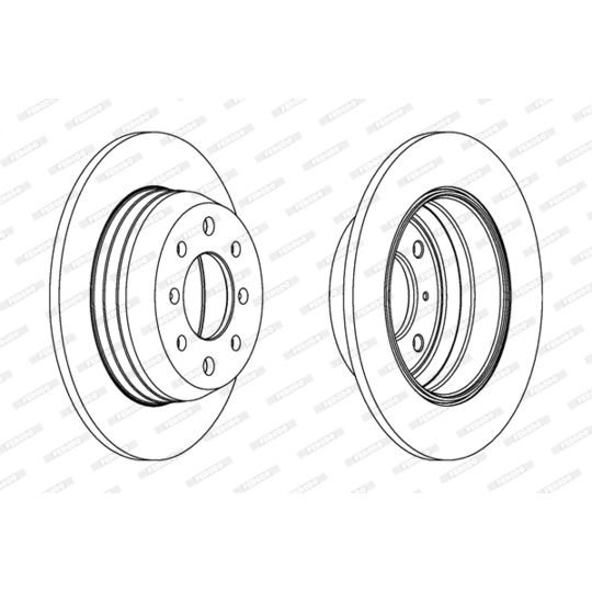 DDF002 - Brake Disc 