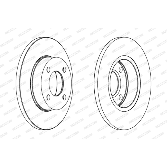 DDF048 - Brake Disc 