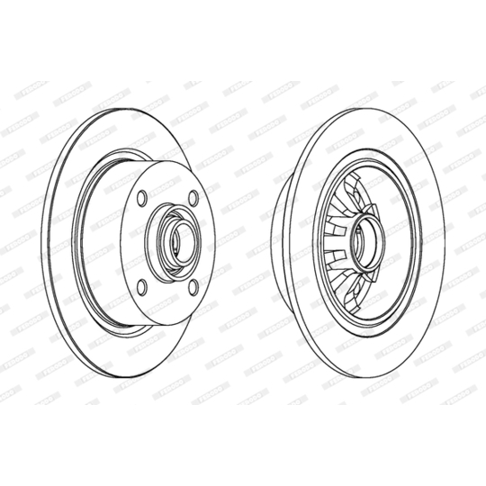 DDF043 - Brake Disc 