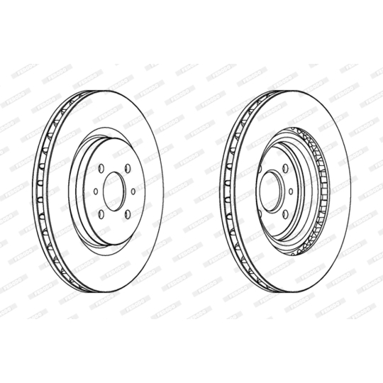 DDF1002 - Brake Disc 