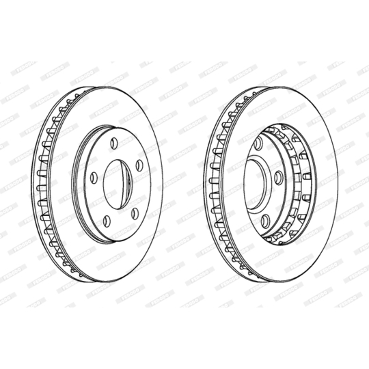 DDF1030 - Brake Disc 