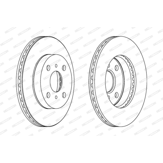 DDF1084C - Brake Disc 