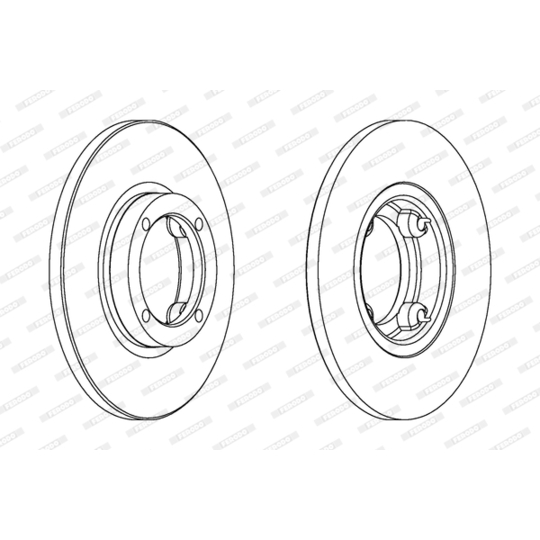 DDF1076 - Brake Disc 