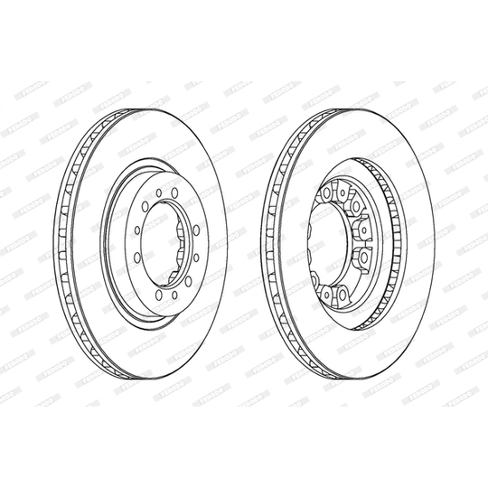 DDF1109 - Brake Disc 