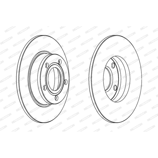 DDF1177 - Brake Disc 