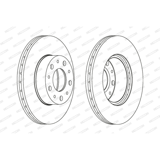 DDF1170 - Brake Disc 