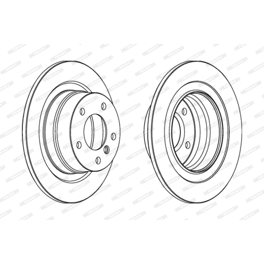 DDF1230C - Brake Disc 