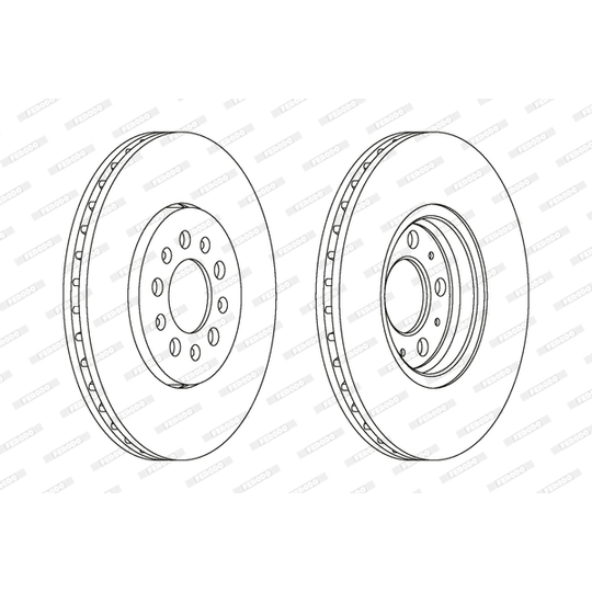 DDF122-1 - Brake Disc 