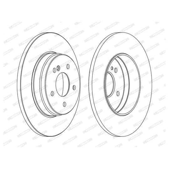 DDF1251C - Brake Disc 