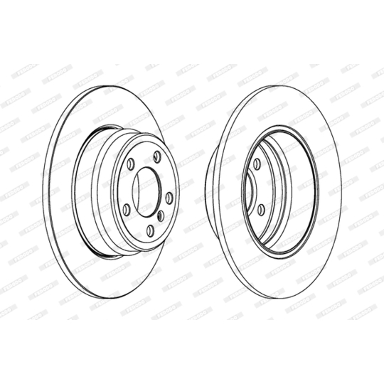 DDF1255C-1 - Brake Disc 