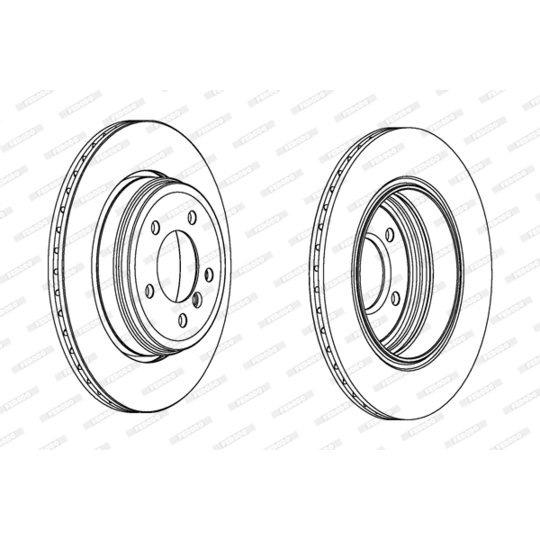 DDF1260C - Brake Disc 