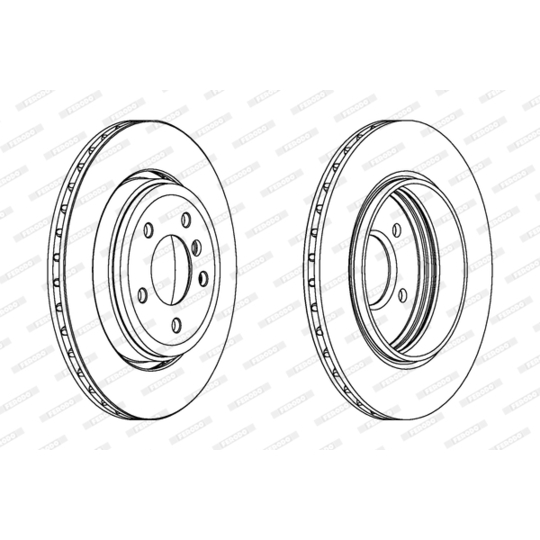 DDF1280 - Brake Disc 