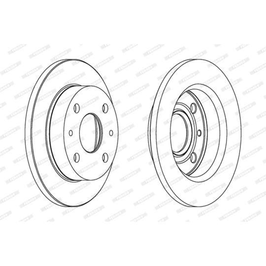 DDF1302 - Brake Disc 