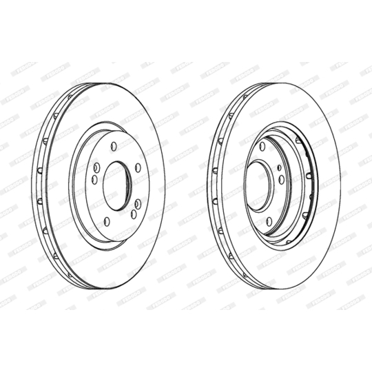 DDF1292 - Brake Disc 