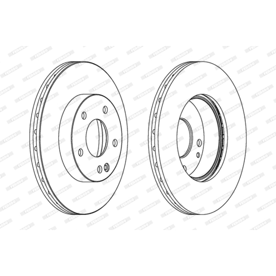 DDF1363 - Brake Disc 