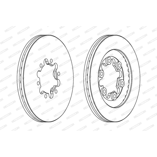 DDF1398 - Brake Disc 