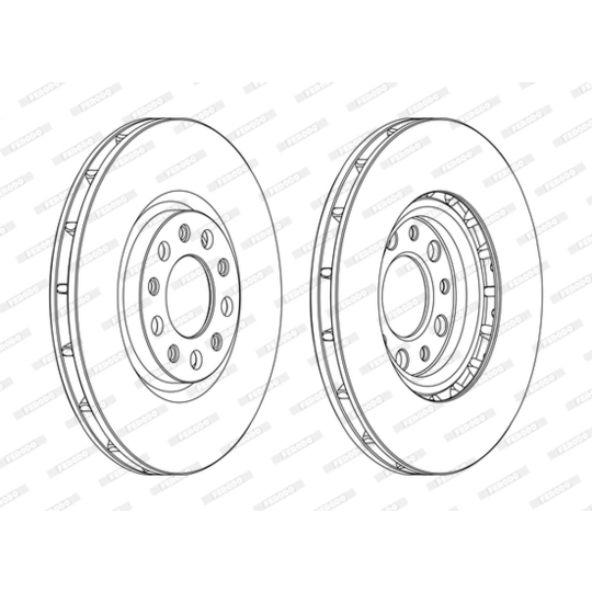 DDF1451C - Brake Disc 