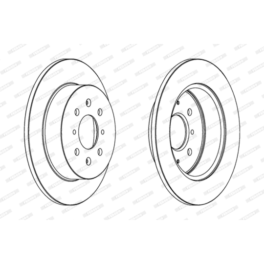 DDF1466 - Brake Disc 