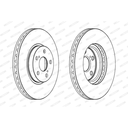 DDF1508 - Brake Disc 