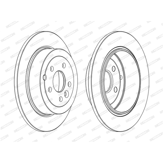 DDF1578C - Brake Disc 