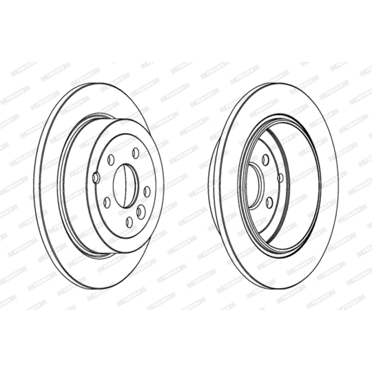 DDF1578 - Brake Disc 